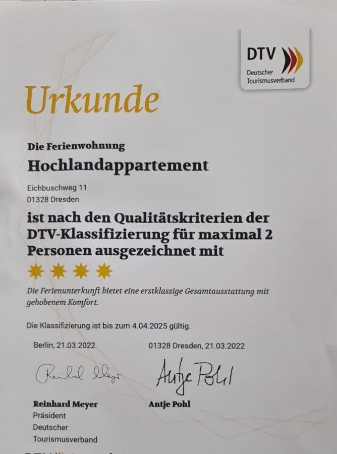 Hochlandappartement Δρέσδη Εξωτερικό φωτογραφία